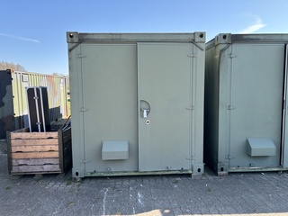 4x Container, Zeppelin Mobile Systeme GMBH, groen, 1997